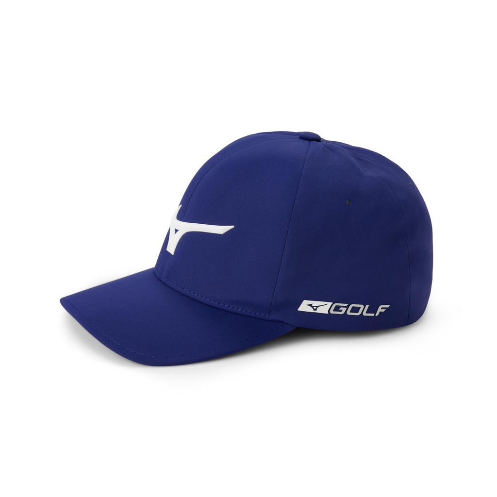 Mizuno Tour Delta Fitted Hat| Unisex Adult Cap | ROYAL | L-XL