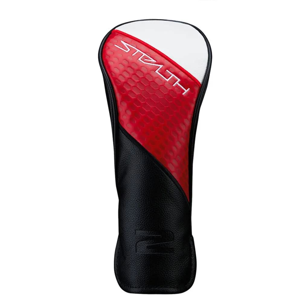 New 2023 Taylormade Golf Stealth 2 Fairway Wood Headcover Red Black Head Cover Y