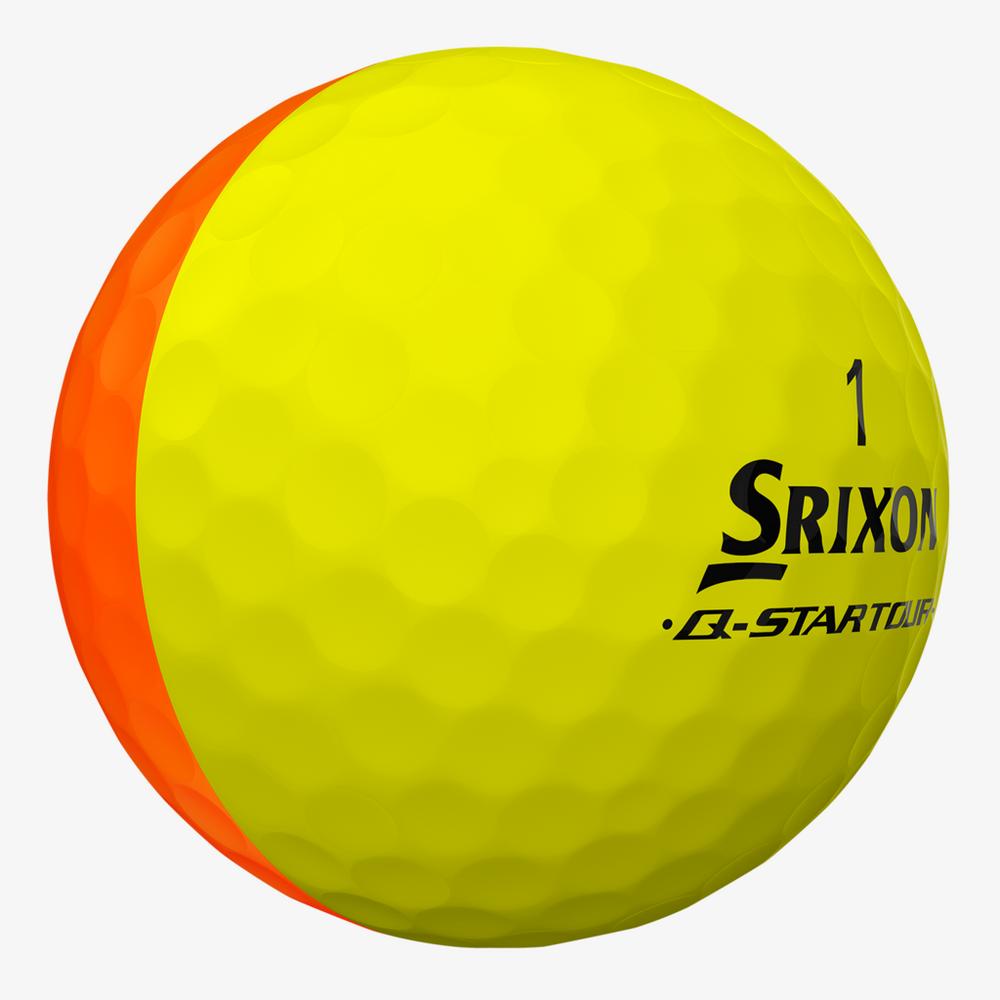Srixon Q-Star Tour Divide Yellow/Orange Golf Balls