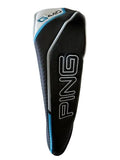 New PING G440 Black/Blue/White Wood Headcover w/Adjustable Tag # - 2025 Model