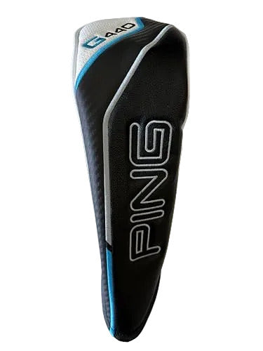 New PING G440 Black/Blue/White Wood Headcover w/Adjustable Tag # - 2025 Model