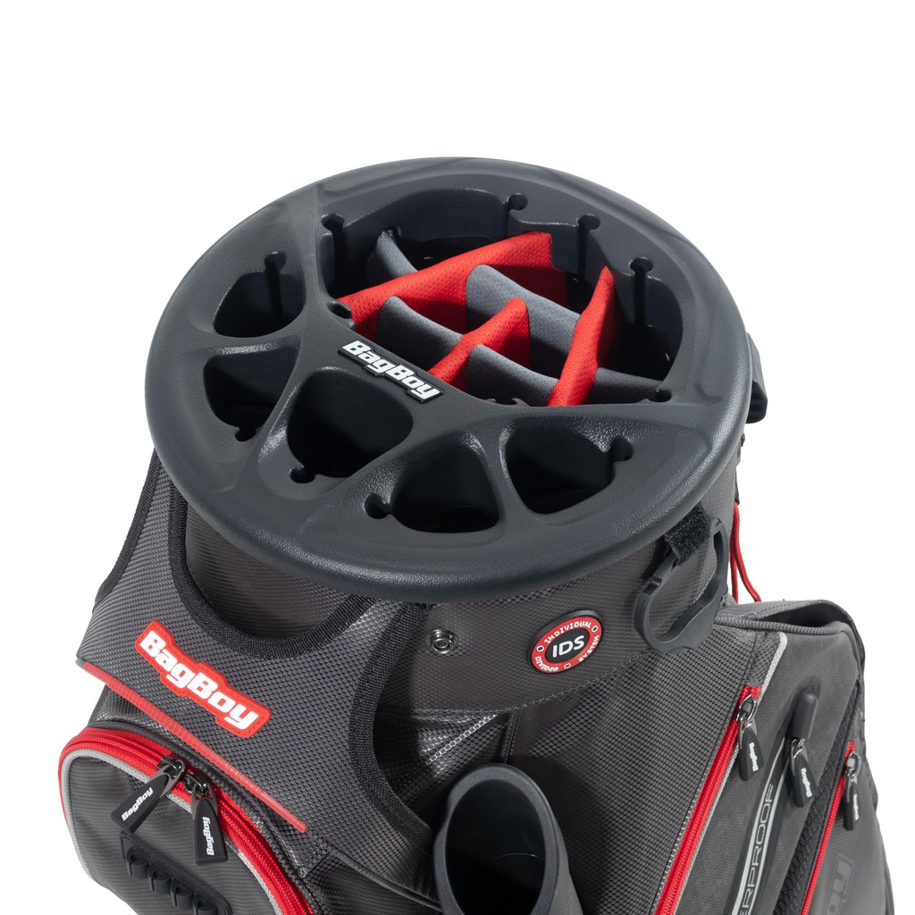 Bag Boy Revolver XP Golf Cart Bag, 14 Way Divider 360⁰ Rotating Top