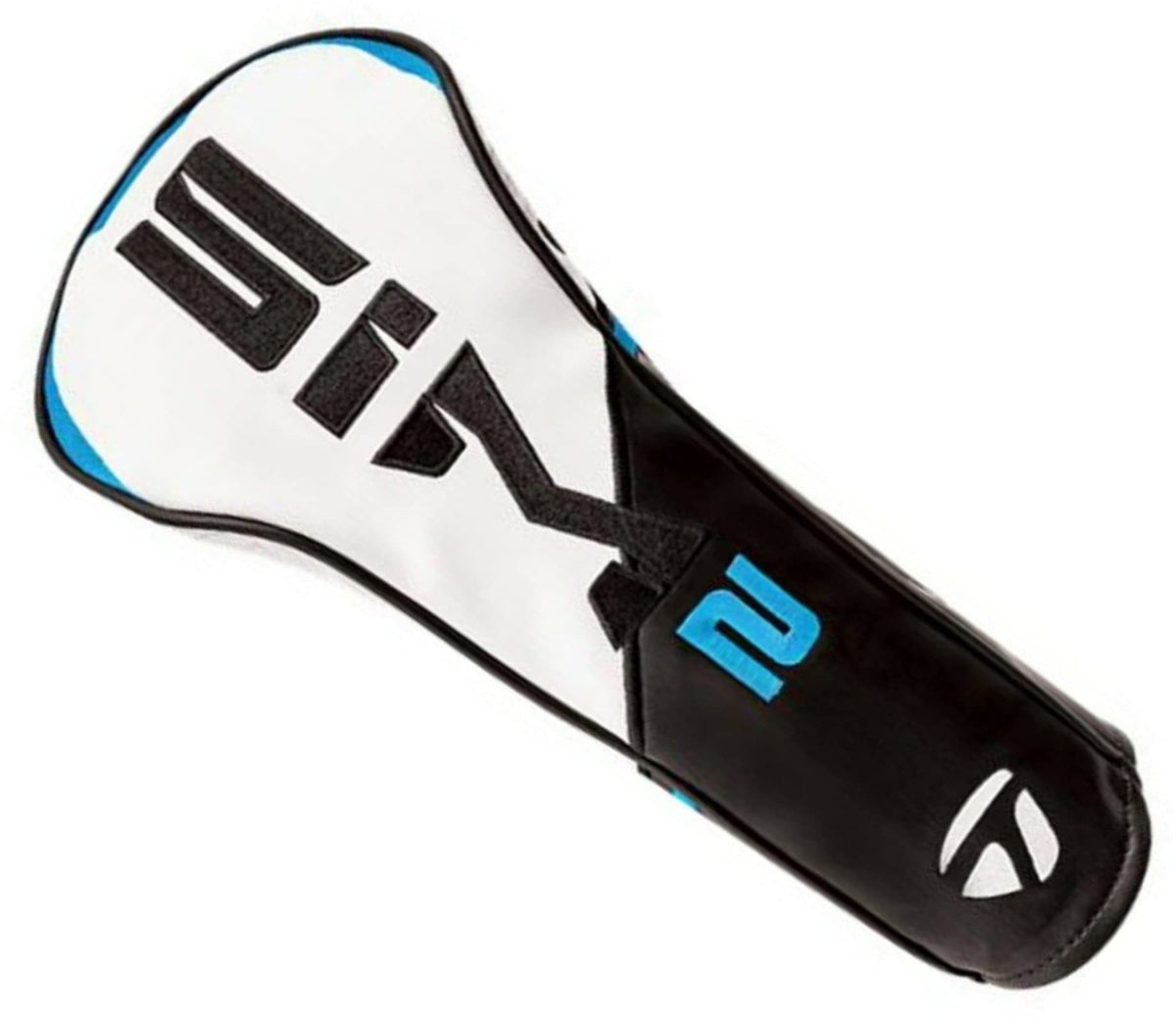 TaylorMade New 2021 Golf Sim2 Driver Headcover Black/White/Blue/Lime Neon