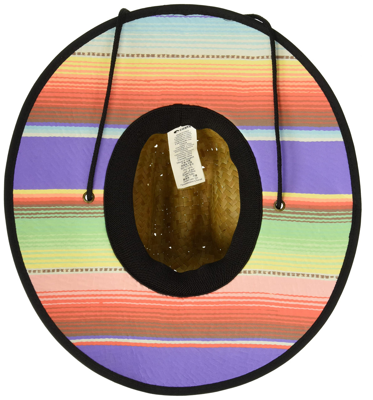 Costa Del Mar Unisex Adult Costa Lifeguard Straw Hat