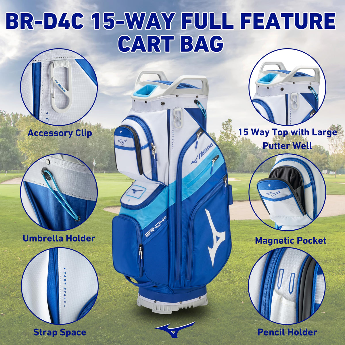 Mizuno BR-D4C Cart Bag