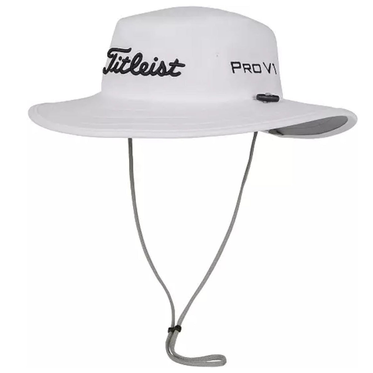 Titleist Tour Aussie Hat (White/Black, One Size,) Bucket Sun Golf Cap 2024