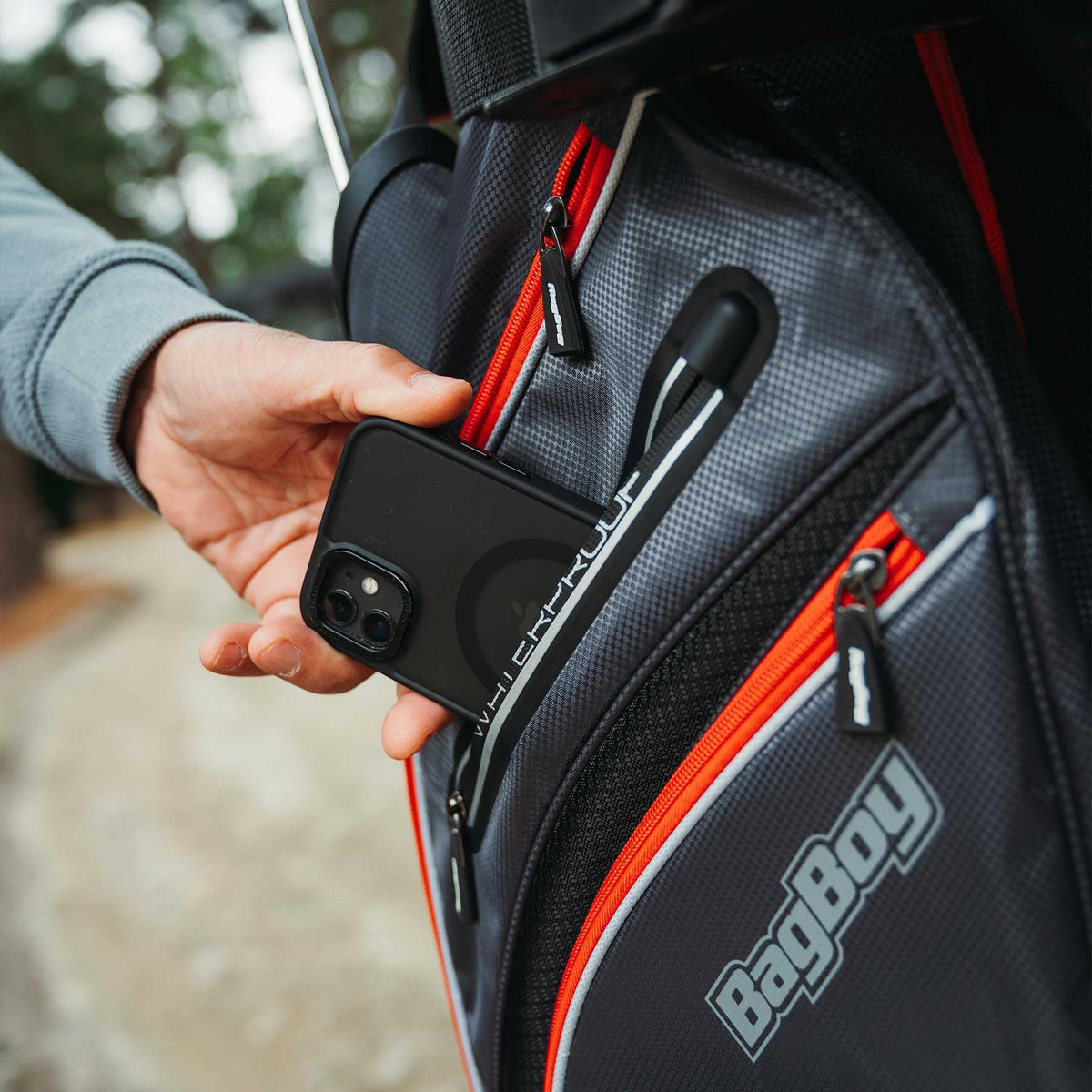 Bag Boy Revolver XP Golf Cart Bag, 14 Way Divider 360⁰ Rotating Top