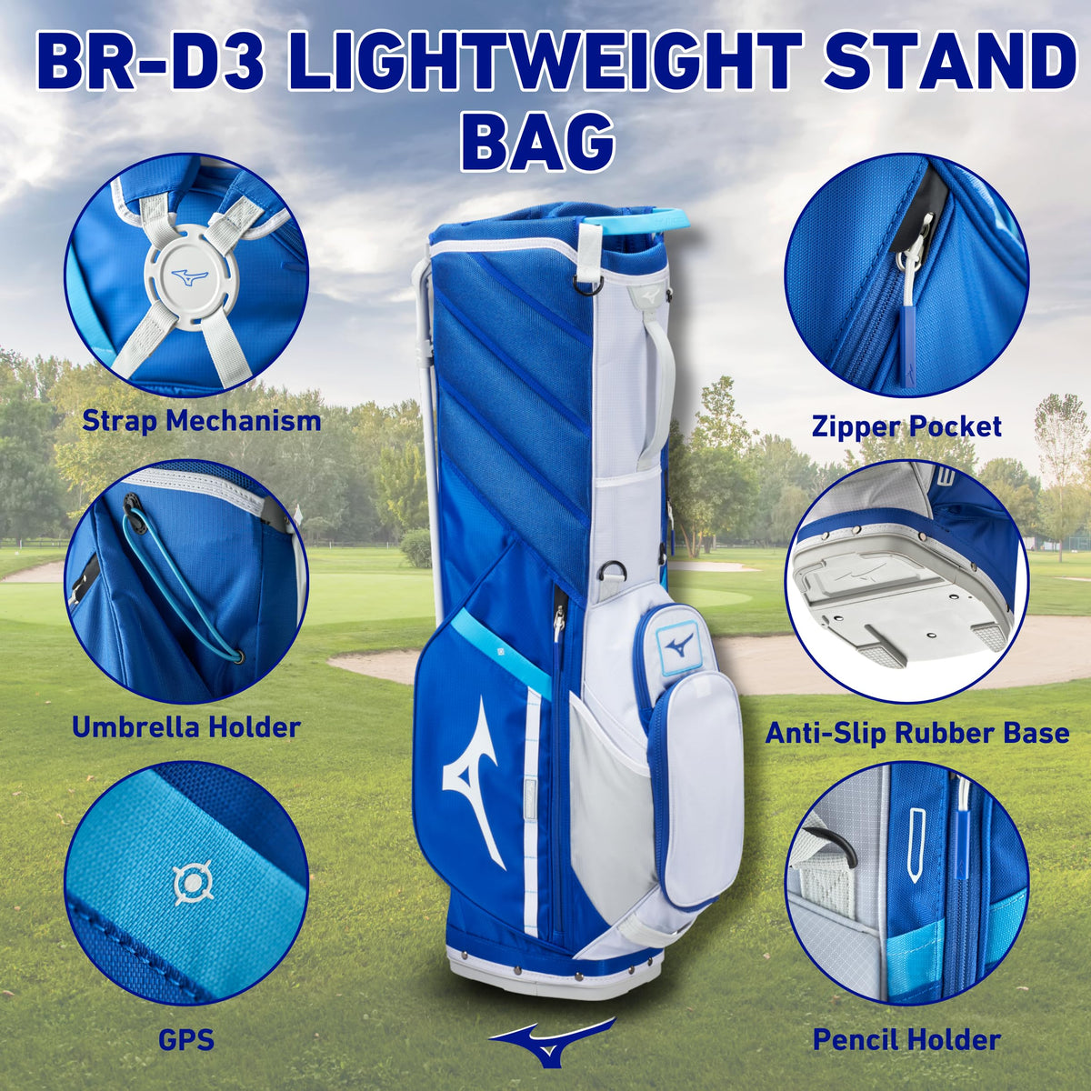 Mizuno BR-D3 Stand Bag