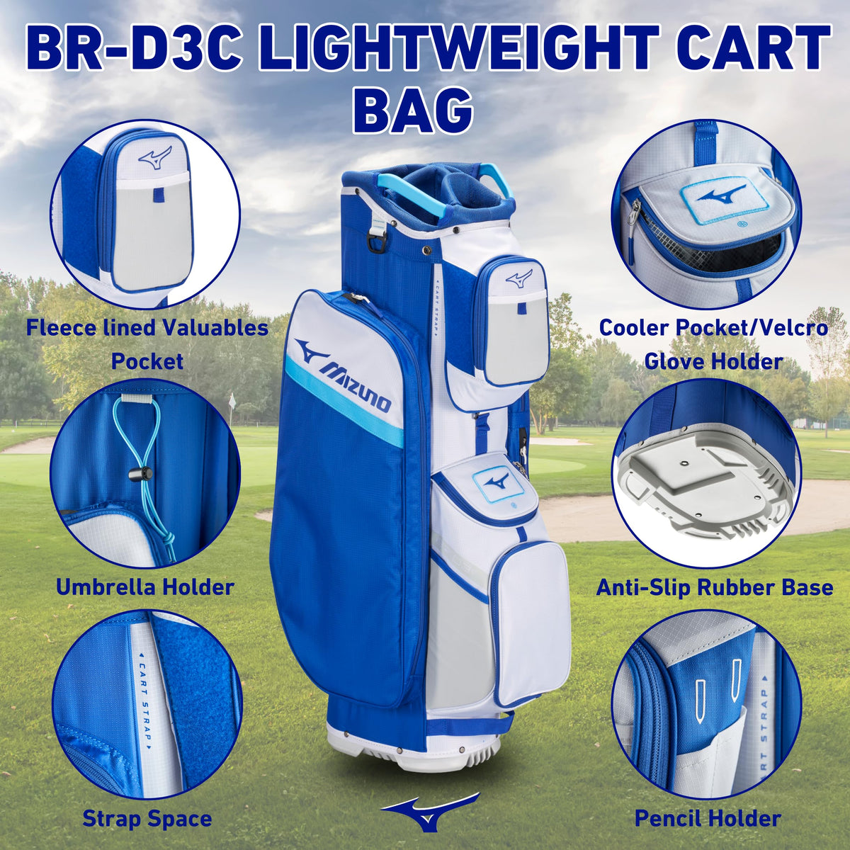 Mizuno BR-D3C Cart Bag