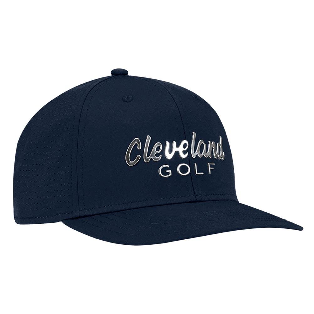 Cleveland Golf New Liquid Metal Snapback Hat Cap - Navy