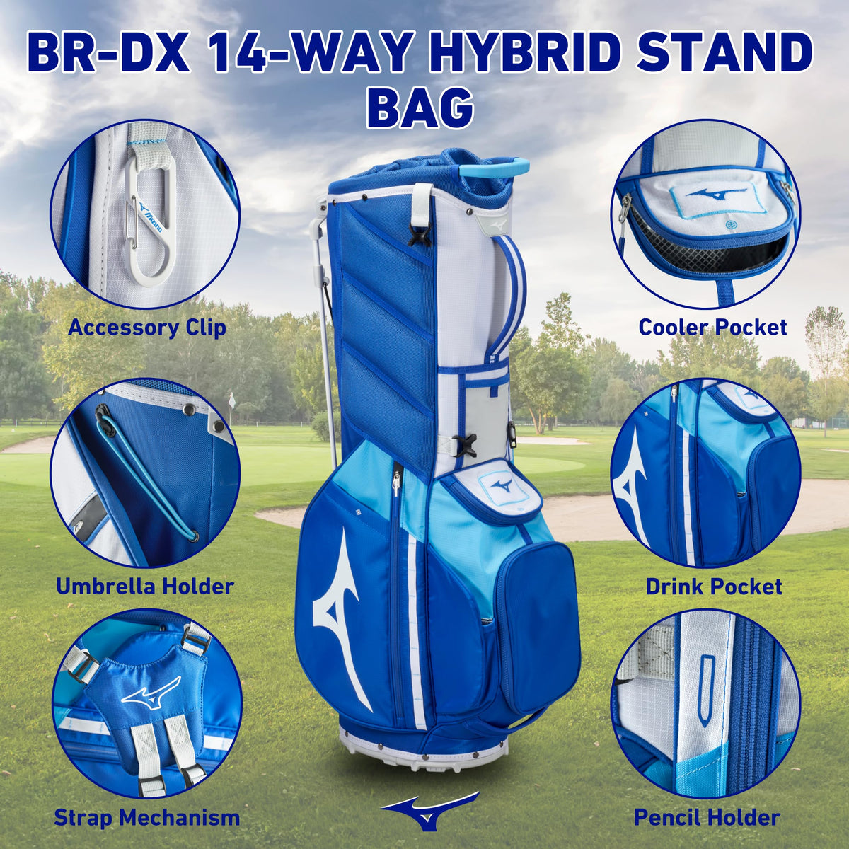Mizuno BR-DX Stand Bag
