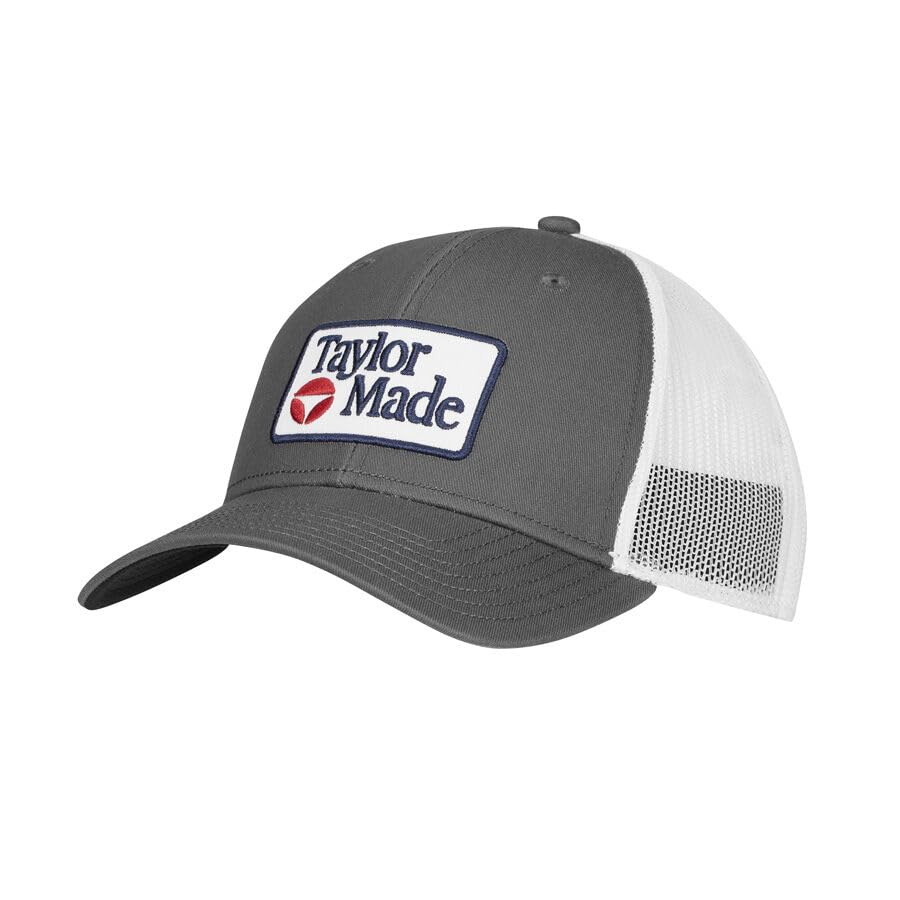 Taylormade 2026 Golf Radar Trucker Hat White/Navy Adjustable
