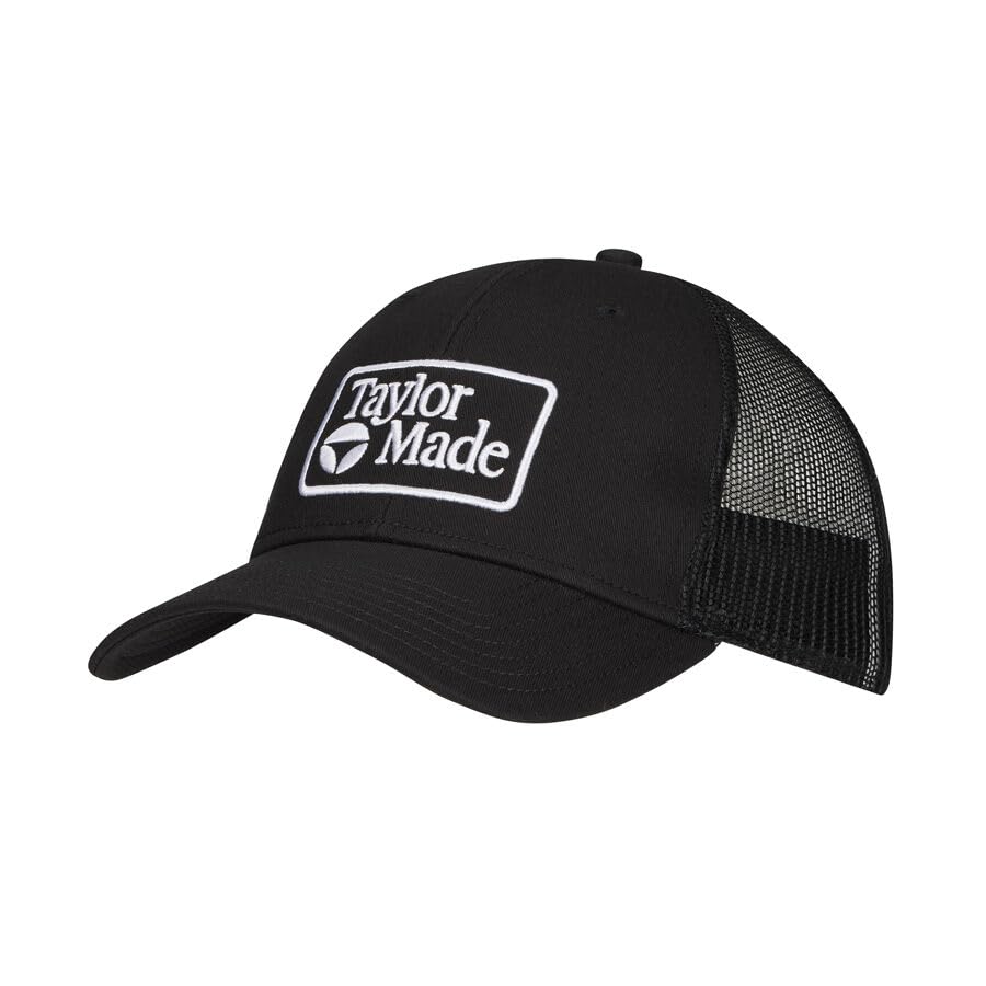 Taylormade 2026 Golf Radar Trucker Hat White/Navy Adjustable