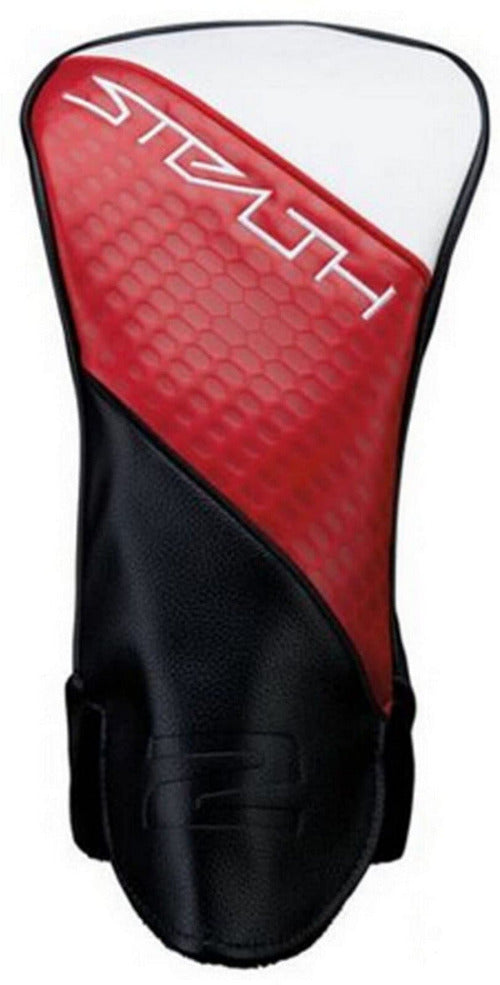 TaylorMade New 2023 Golf Stealth 2 Driver Headcover Red Black Club Head Cover