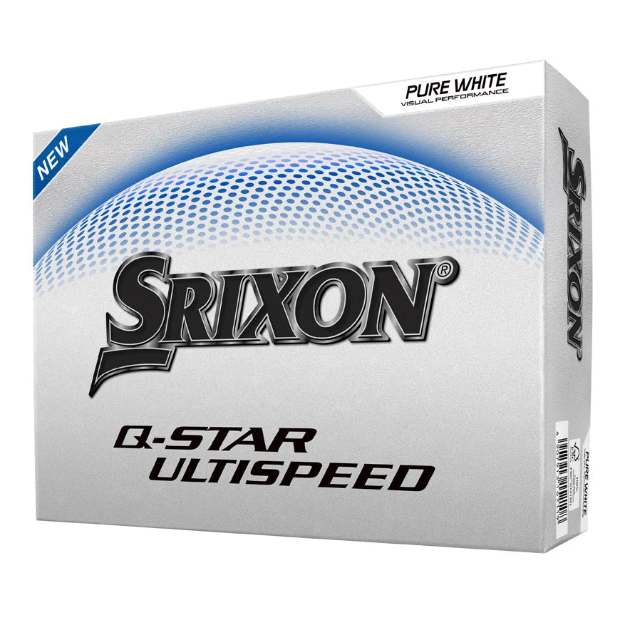 Srixon Q-Star Ultispeed White 1 Dozen Golf Balls