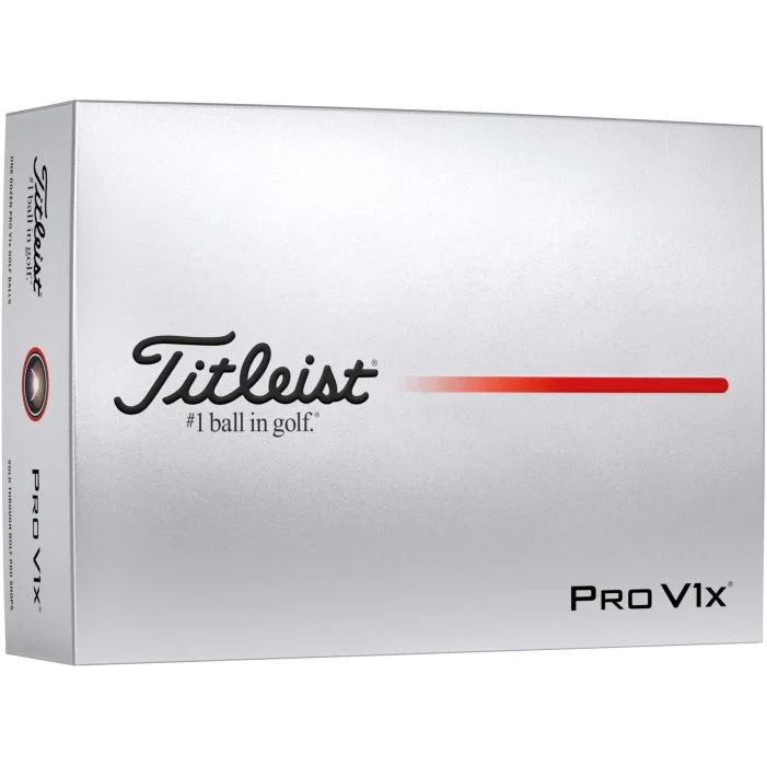 Titleist ProV1x White Golf Balls 1 dozen