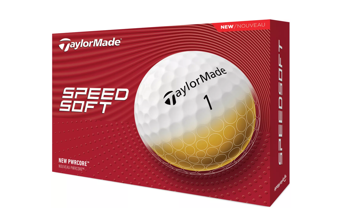 TaylorMade Speed Soft White Dozen Golf Balls