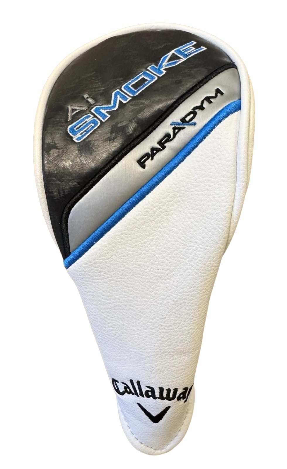 Callaway Ai Smoke Hybrid Headcover in Dark Grey Faux Leather