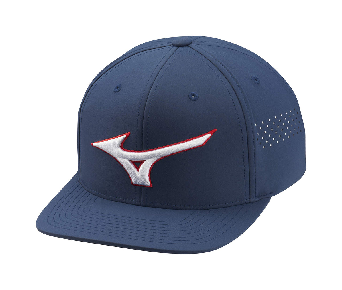 Mizuno Golf Tour Flat Snapback Hat
