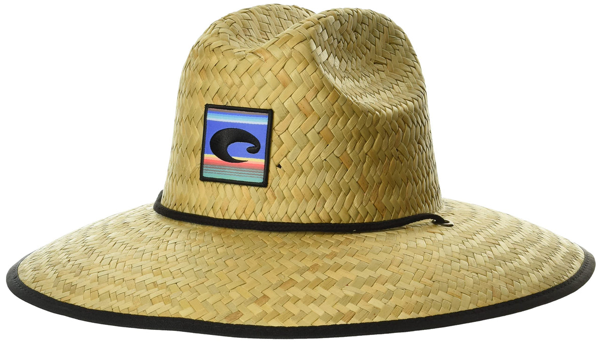 Costa Del Mar Unisex Adult Costa Lifeguard Straw Hat